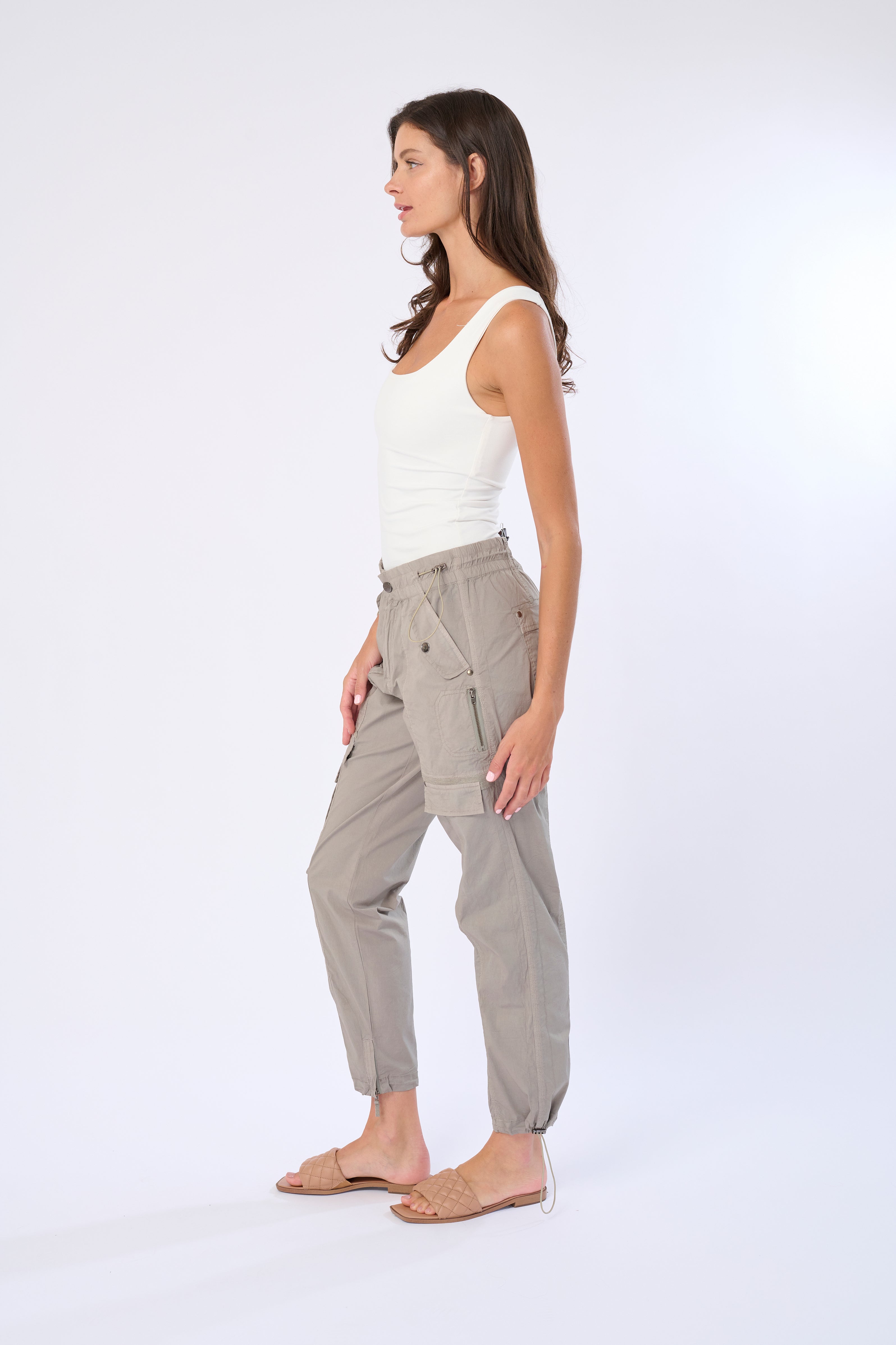 Nova Stretch Poplin Cargo Jogger