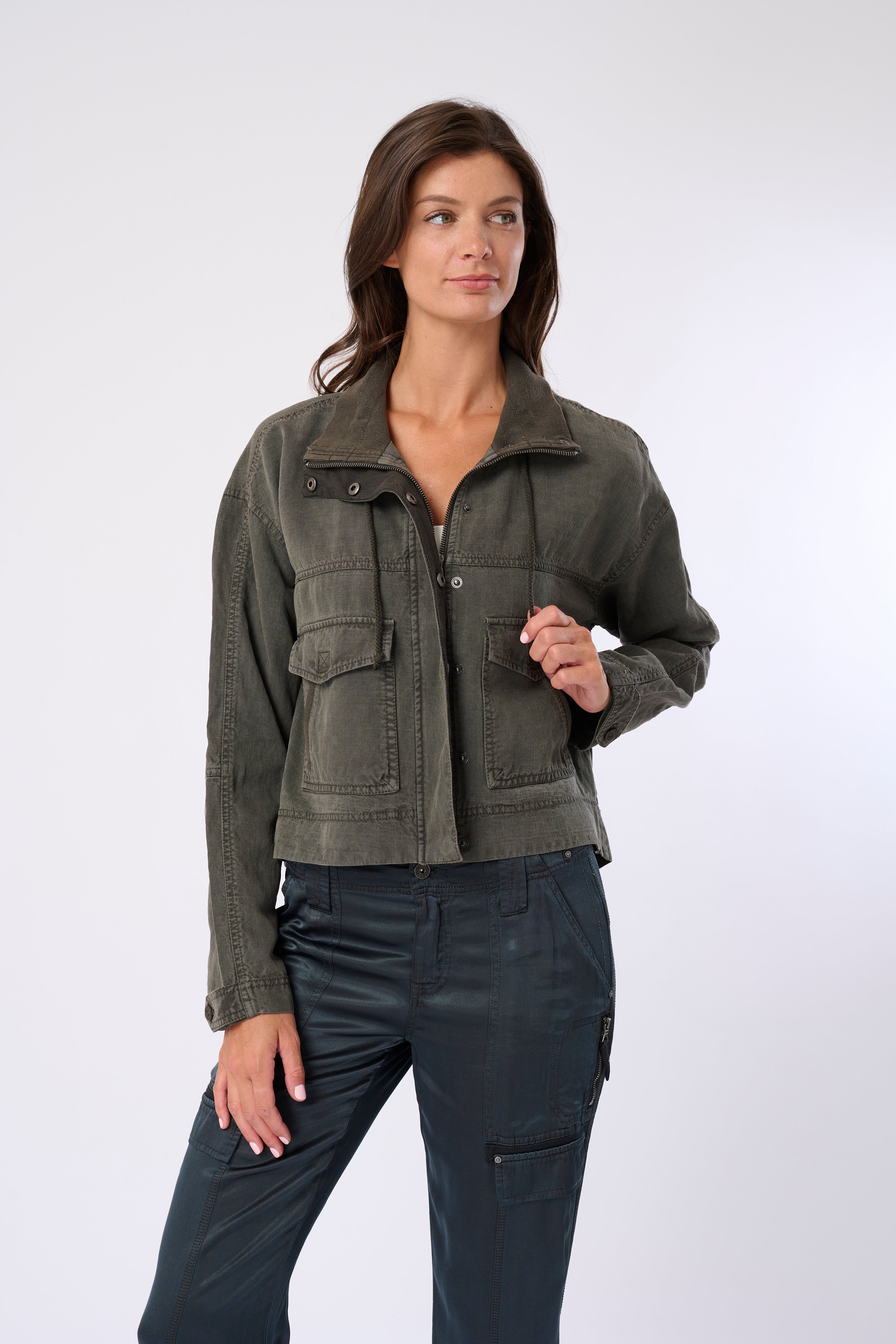 Ula Lightweight Linen Jacket