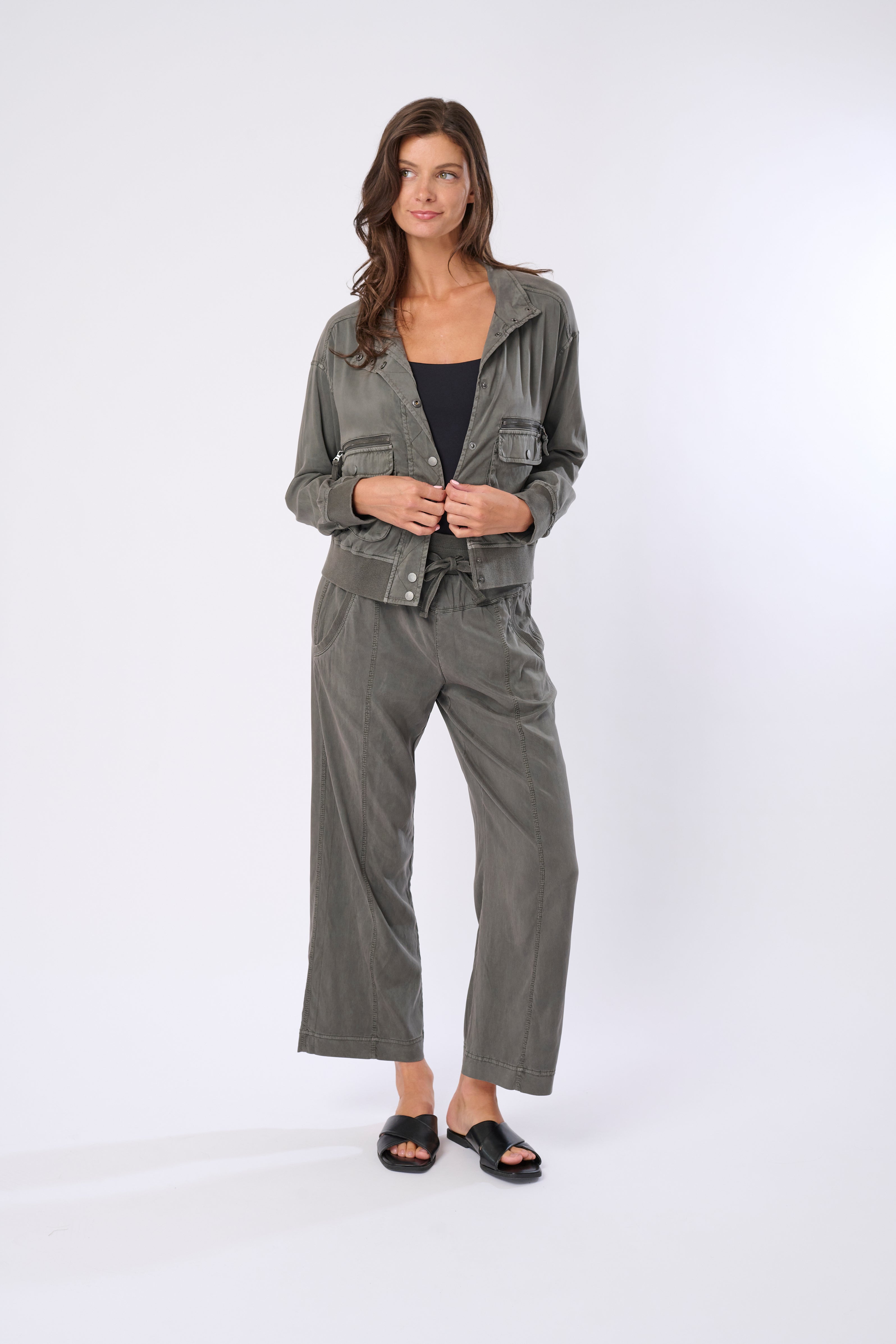 Natia Stretch Cupro Pant