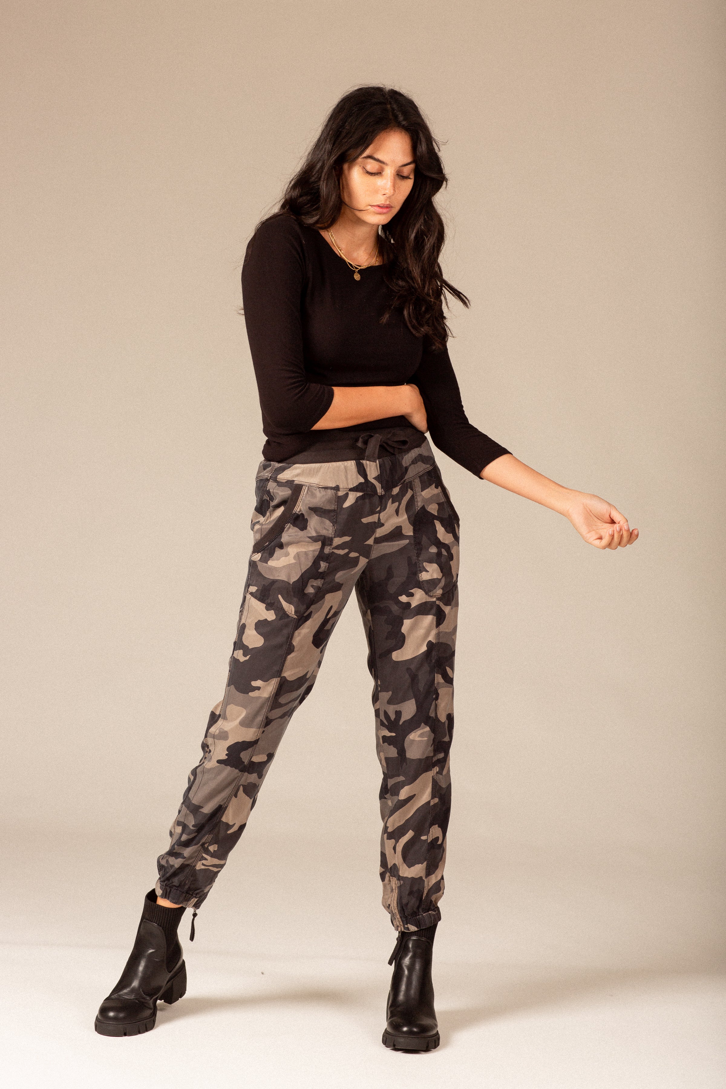 Harmony Printed Cupro Pant