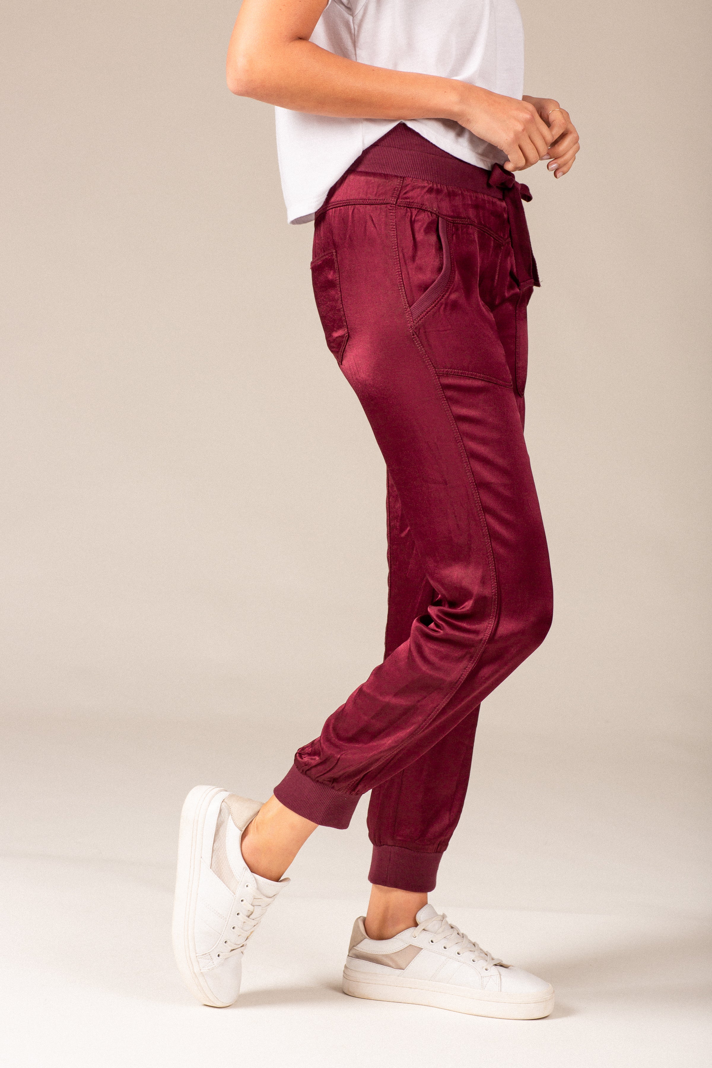 Liam Silky Joggers - Stylish Joggers for Women