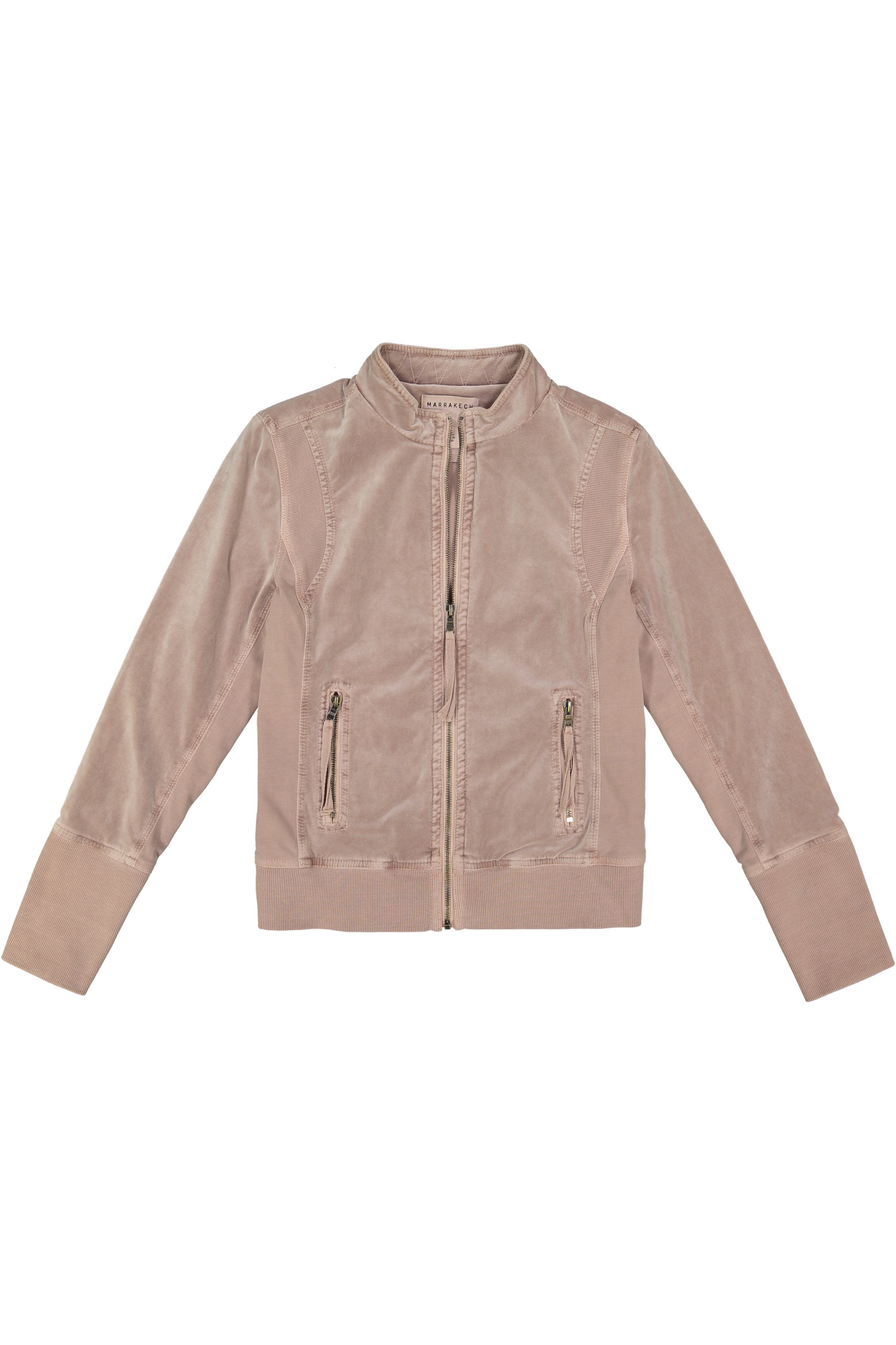 Donna Velveteen Track Jacket