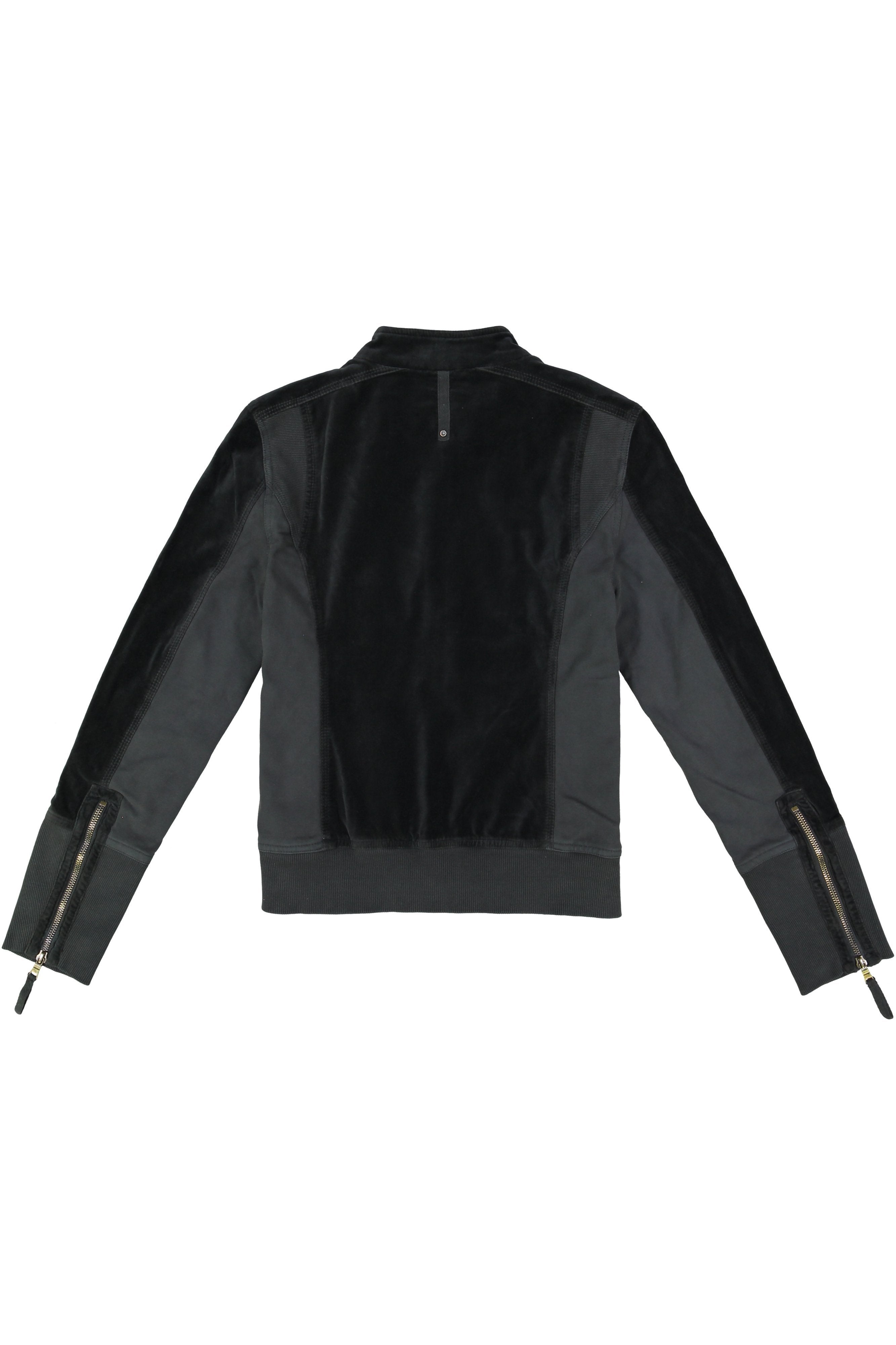 Donna Velveteen Track Jacket